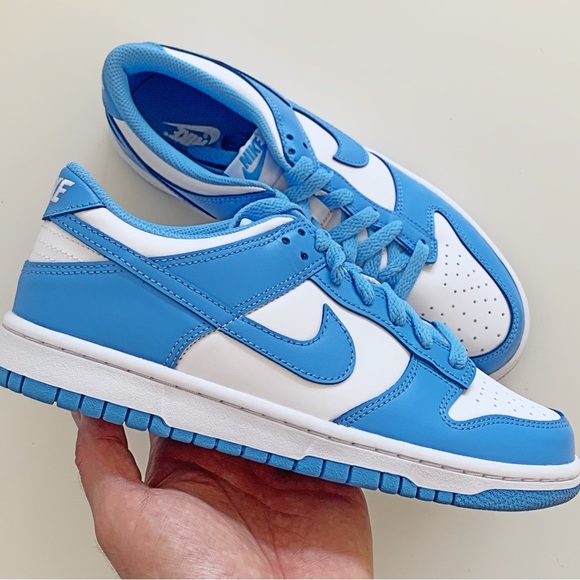 Nike ❌SOLD🎁Dunk Low UNC (SOLD OUT via Nike) Womens 8 - Picture 2 of 9